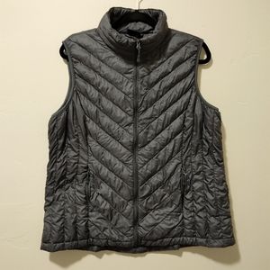 32 DEGREES HEAT Quilted Water Resistent Zip Up Puffer Vest Size XL